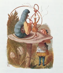Alice and the Caterpillar, Illustration from 